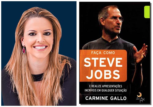 Juliana Albanez e o livro - Faça como Steve Jobs